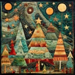 Christmas tree Patchwork Quilt