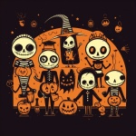 Halloween Cartoon Characters Image