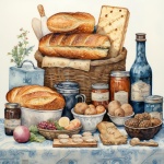Pane vintage e arte alimentare