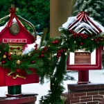 Christmas Snowy Mail box photo