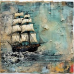 Pictura navă pirat Art