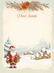 Шаблон письма Деду Морозу
