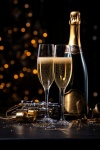 Silvester-Champagner