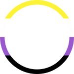 Non-binary Pride Profile Frame