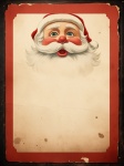 Santa Claus a prázdná deska