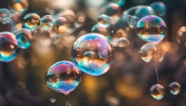 Soap bubbles background wallpaper