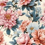 Vintage nahtloses Blumenmuster
