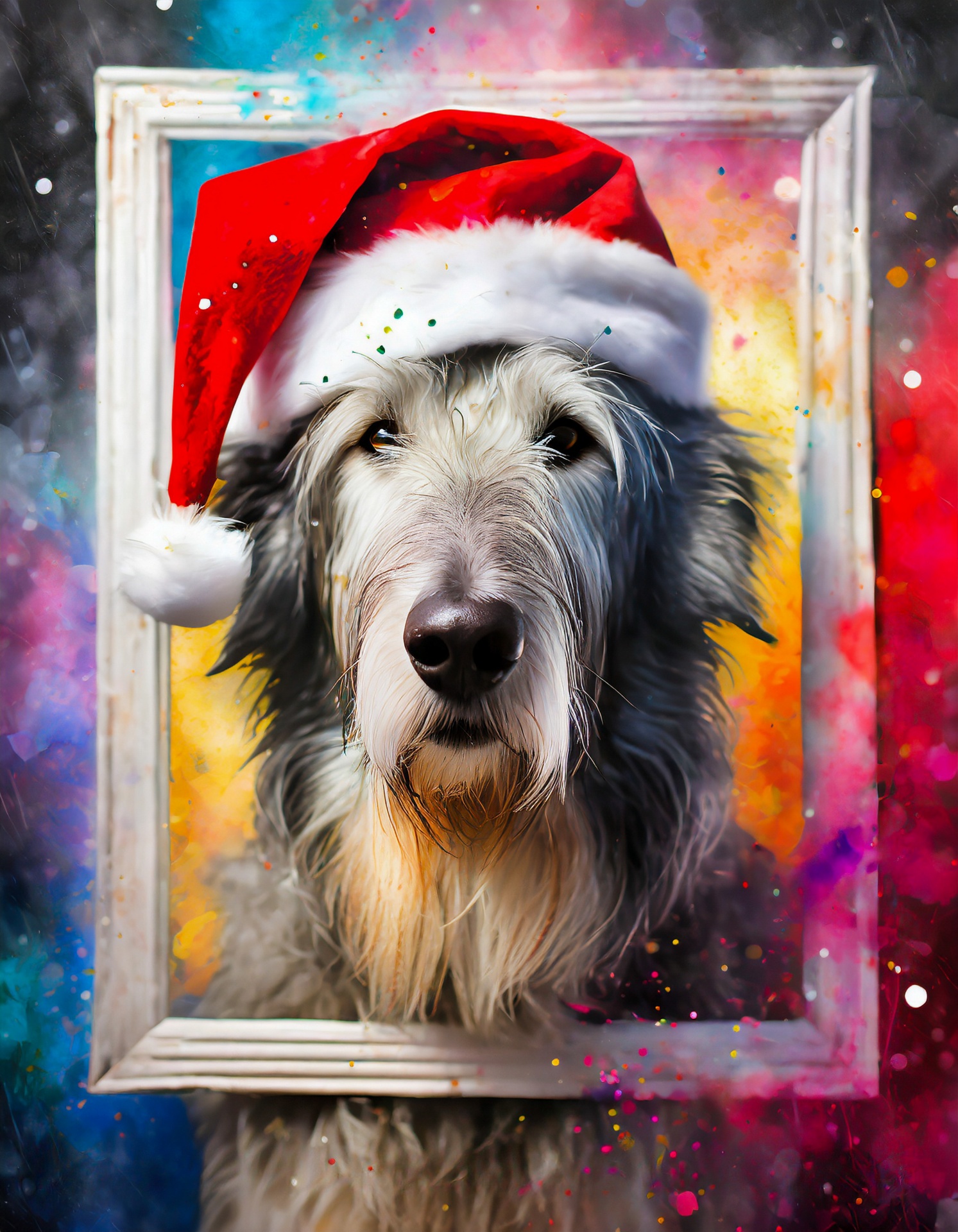 Dog, Irish Wolfhound, Christmas Day Free Stock Photo - Public Domain ...