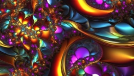 Fondo abstracto fractal