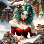 Fantasy Santa Girl