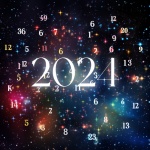 2024 galaxy new year poster