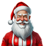 Santa Claus, Christmas Day, Caricature