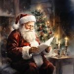 Liste des aquarelles du Père Noël et 039
