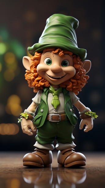 Premium Photo  Traditional irish leprechaun fairy tale character
