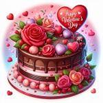 Valentine&39;s Day Cake