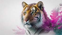Tier Sibirischer Tiger