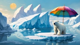 Ours polaire, changement climatique