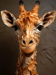 Girafa de papel