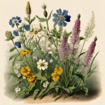 Vintage Wildflowers