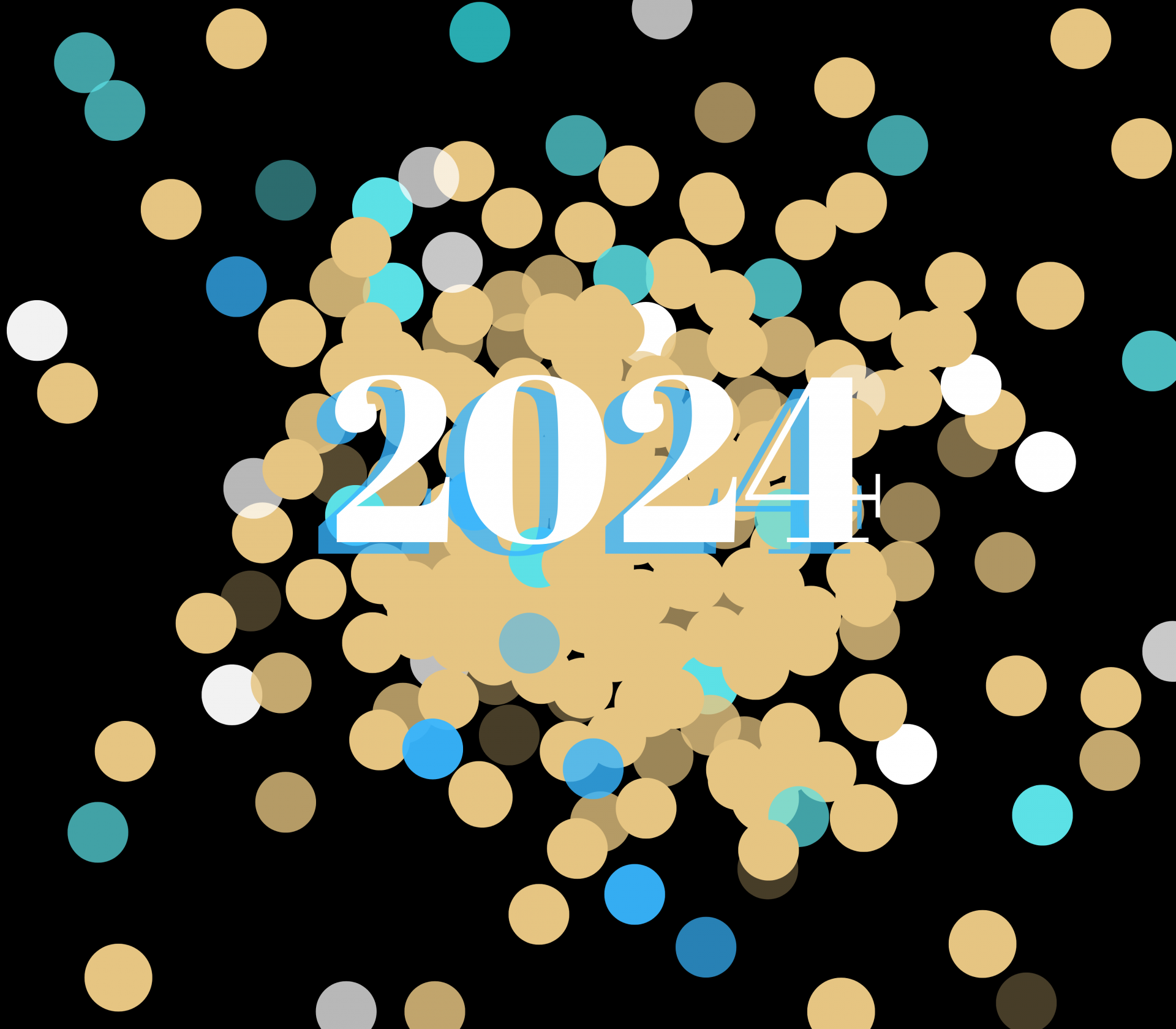 2024年新年 简单独特的数字 2024年新年庆祝图库矢量图作者：© SafaArt 676560802