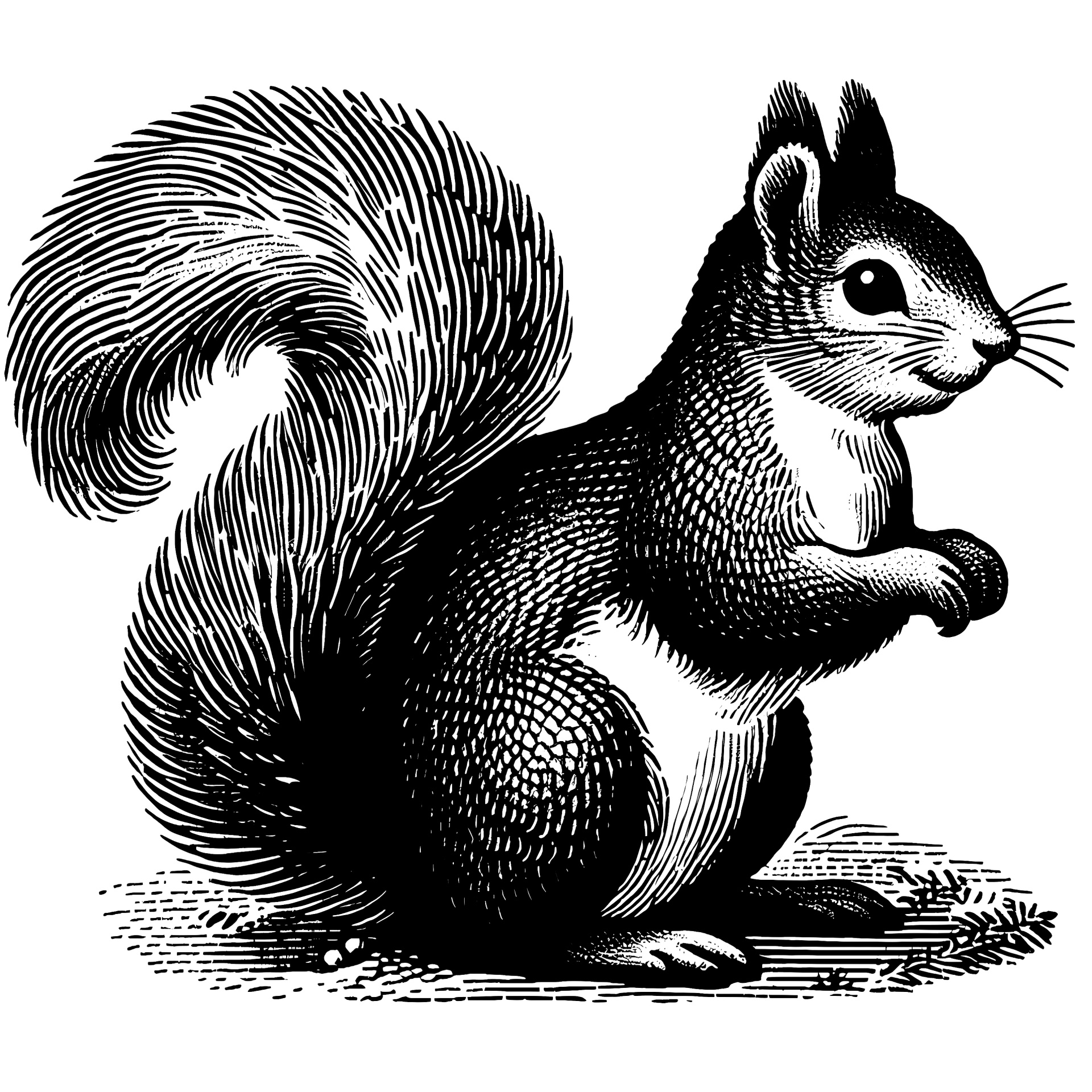 Squirrel Clip Art Free Stock Photo - Public Domain Pictures
