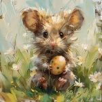 Easter Mouse Art