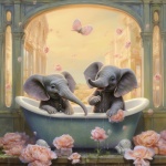 Umění slona ve vaně