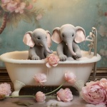 Umění slona ve vaně