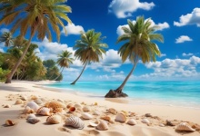 Wunderschöner tropischer Strand