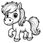 Klipart Roztomilý Pony
