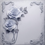 Roses Vintage Paper Template