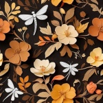Seamless Floral Pattern Background