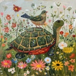Wiosenna sztuka kapryśnego żółwia