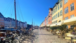 Nyhavn w Kopenhadze