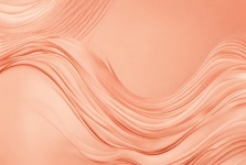 Peach Color Wavy Background