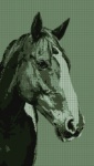 Pixelated Horse