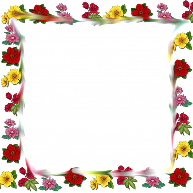 Flower Frame 2 Free Stock Photo - Public Domain Pictures