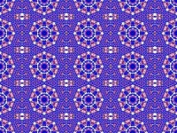 Blauwe naadloze patroon