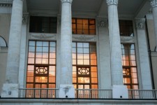 Bolshoi theatre balcony, moscow