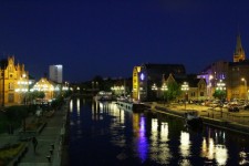 Bydgoszcz at night