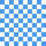 Checkerboard Squares Azul Branco