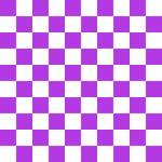 Checkerboard Squares Purple White