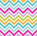 Chevrons Stripe Colorful Background