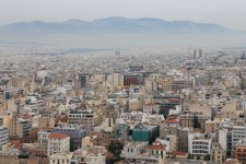 Blick auf die Stadt von Athen, Griechenl