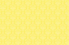 Wzór Adamaszek żółtym tle