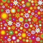Flowers, Floral Background Colorful