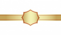 Gold Award Ribbon Badge