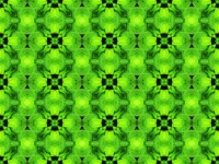 Patrón geométrico inconsútil verde