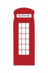 London Teléfono Caja Clipart