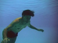 Man underwater